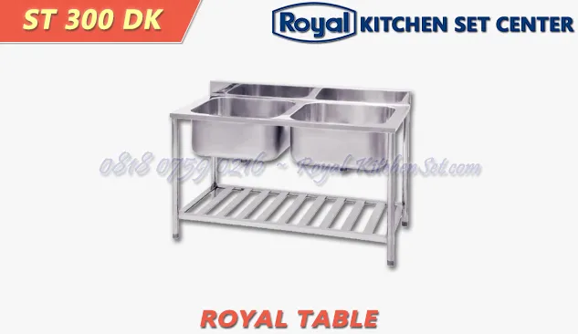 ROYAL TROLLEY AND TABLE ROYAL TABLE 07(SB 30 D) 1 produk_royal_kitchen_set_table_13